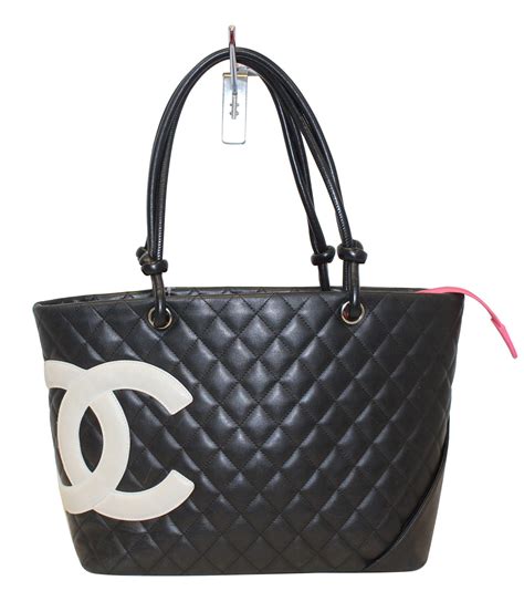 chanel leather bags price|chanel large tote bag price.